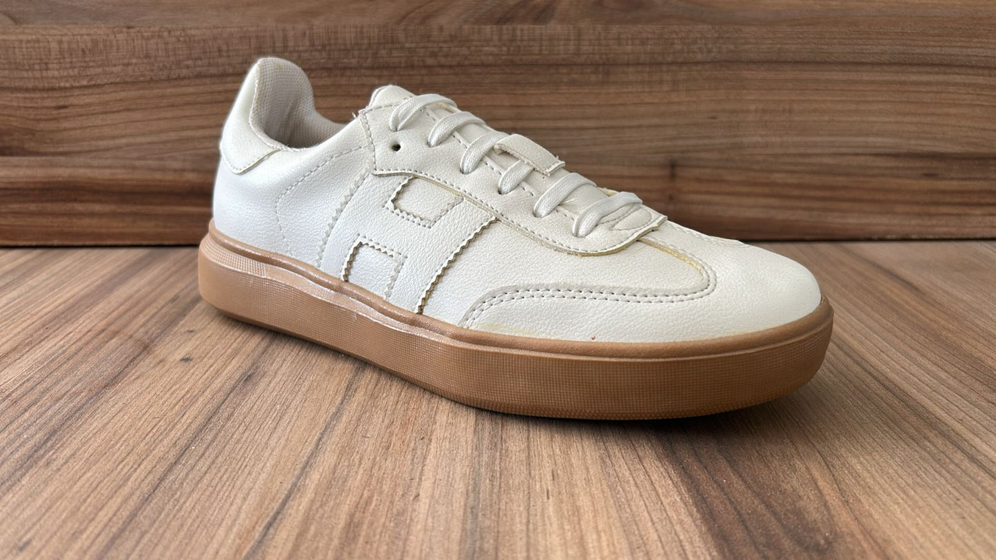 Tenis Hispana Dama Color Blanco 1007B