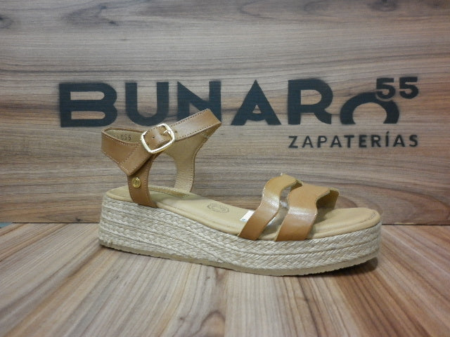 Sandalias Hispana Dama Color Oro 1105
