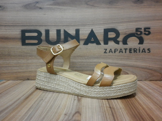 Sandalias Hispana Dama Color Oro 1105