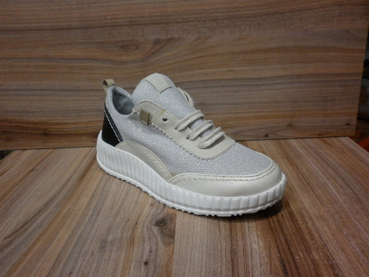 Tenis Dama Hispana Color Beige-Blanco 16201