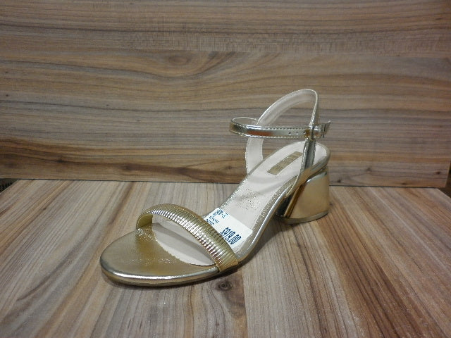 Sandalias de Tacón Bajo EFE Dama Color Oro 240701D