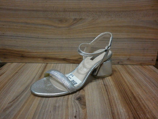 Sandalias de Tacón Bajo EFE Dama Color Plata 240701