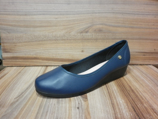 Flats Moleca Dama Color Azul Marino 5156