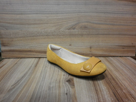 Flats Moleca Dama Color Mostaza 5642