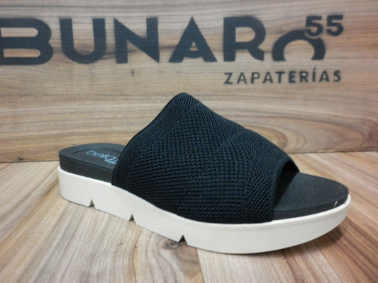 Sandalias Beira Rio Dama Color Negro 8387